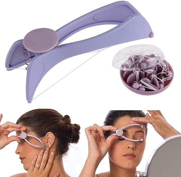 Threading machine for women, Eyebrow Face and Body Hair Threading and Removal System kit