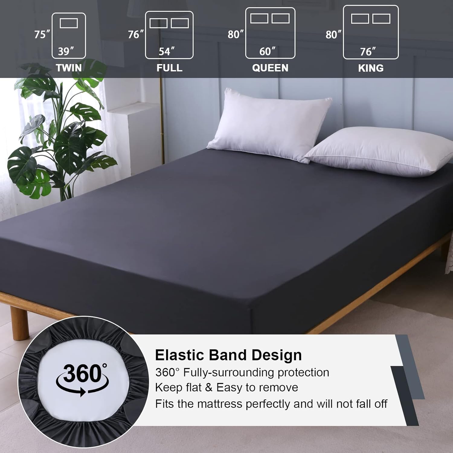 Water Proof Matress Cover (King Size)