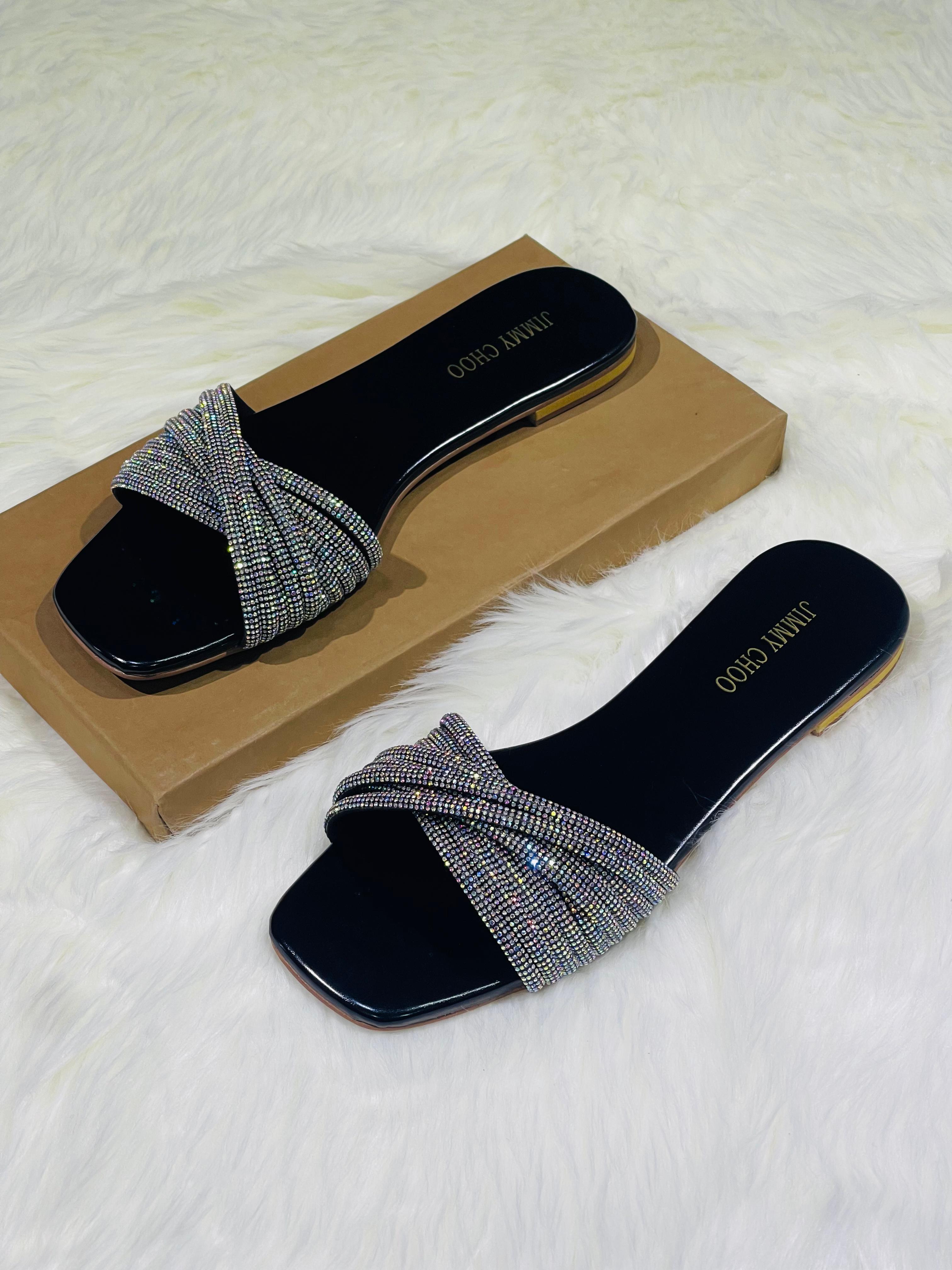 JIMMY CHOO 10 MASHE FLATS