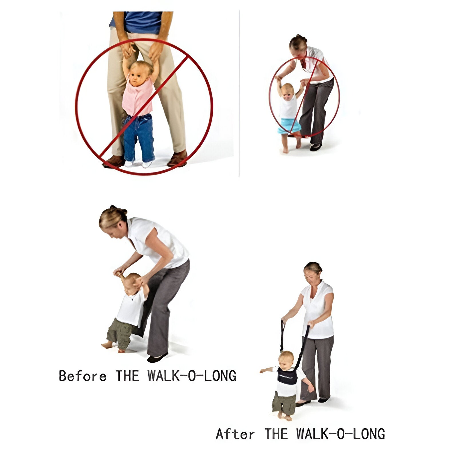 Baby Walking Harness Toddler Walking Assistant Trainer Hand Held Baby
